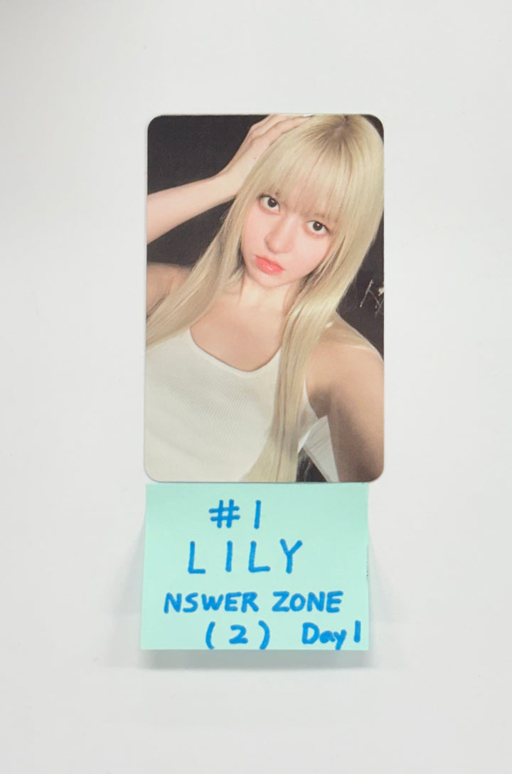 NMIXX - NSWER ZONE Event Photocard (day 1, day 2) [25.12.08]