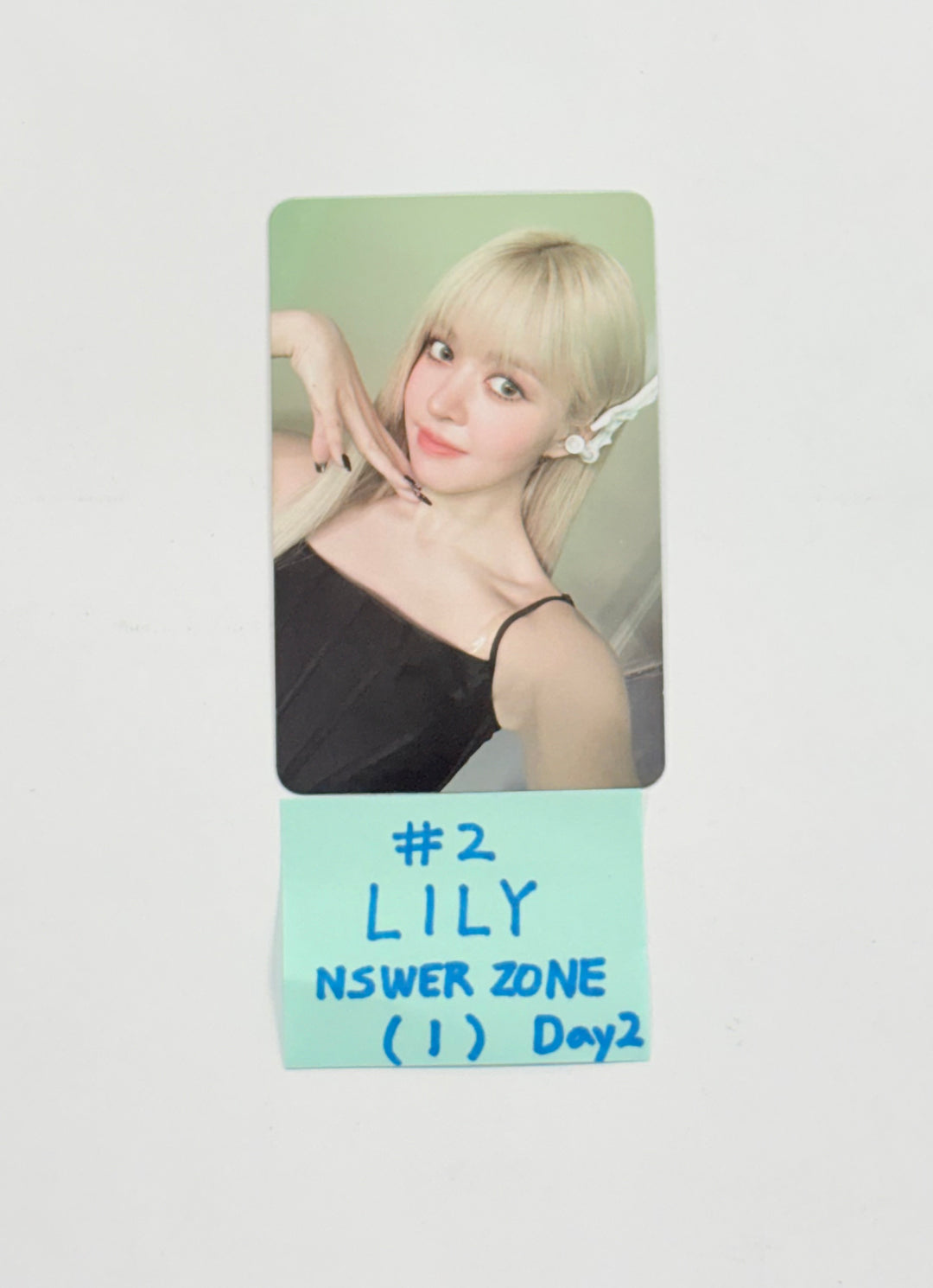 NMIXX - NSWER ZONE Event Photocard (day 1, day 2) [25.12.08]