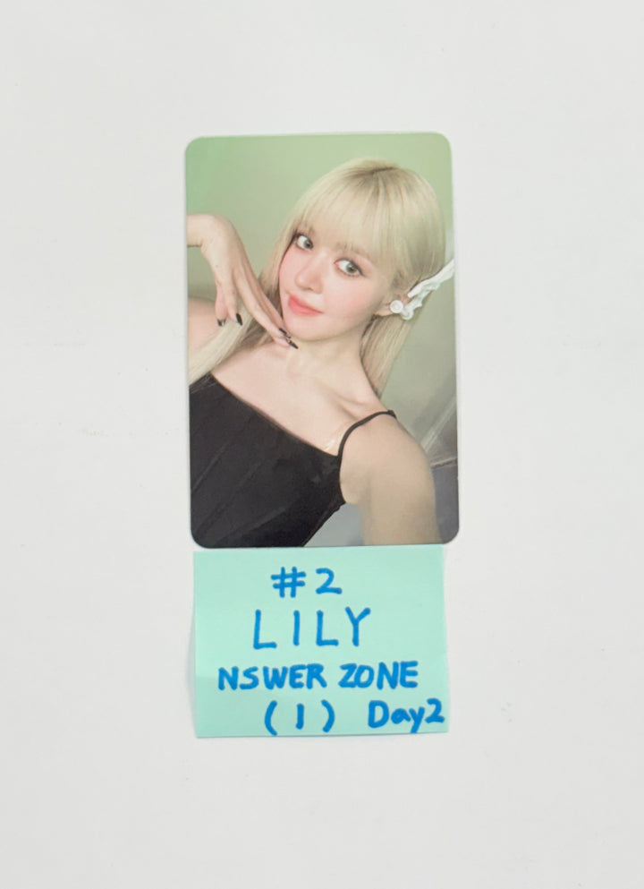 NMIXX - NSWER ZONE Event Photocard (day 1, day 2) [25.12.08]