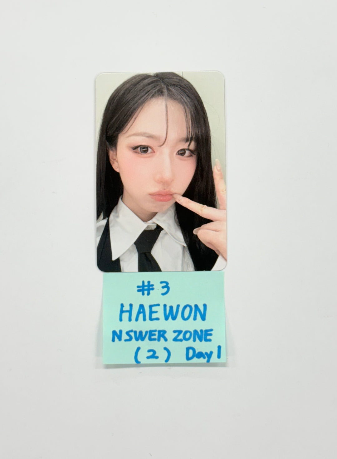 NMIXX - NSWER ZONE Event Photocard (day 1, day 2) [25.12.08]