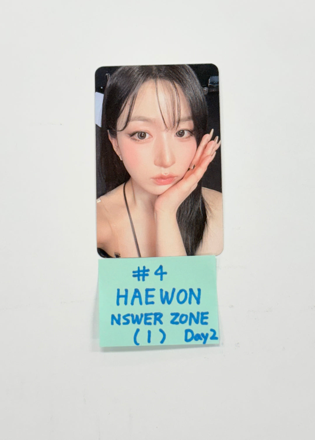 NMIXX - NSWER ZONE Event Photocard (day 1, day 2) [25.12.08]