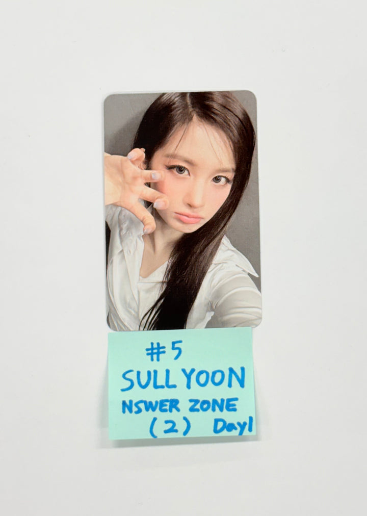 NMIXX - NSWER ZONE Event Photocard (day 1, day 2) [25.12.08]