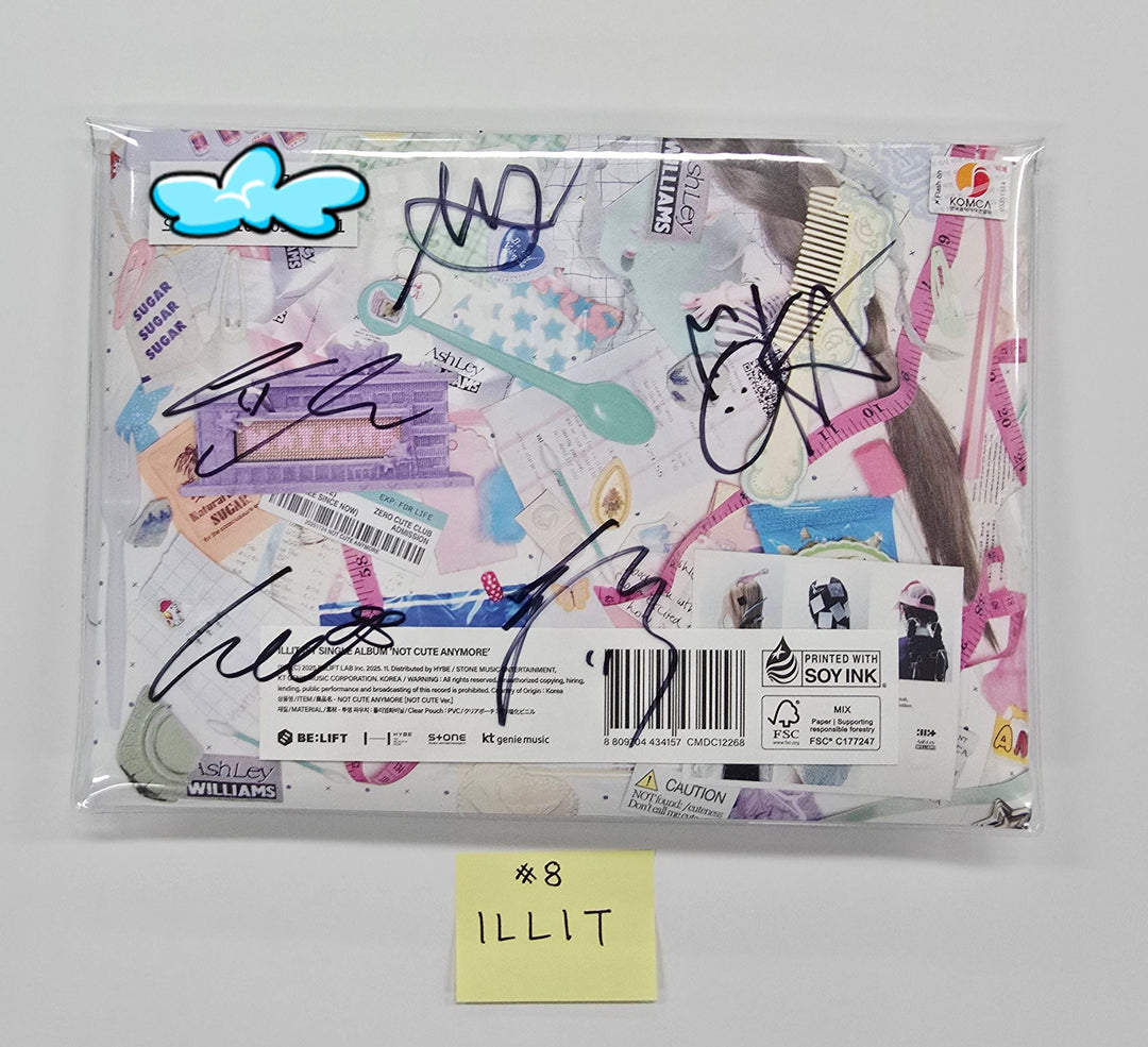 ILLIT "NOT CUTE ANYMORE" - Hand Autographed(Signed) Promo Album [25.12.8]