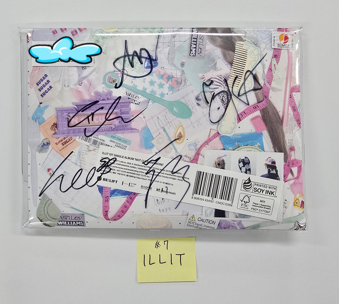 ILLIT "NOT CUTE ANYMORE" - Hand Autographed(Signed) Promo Album [25.12.8]