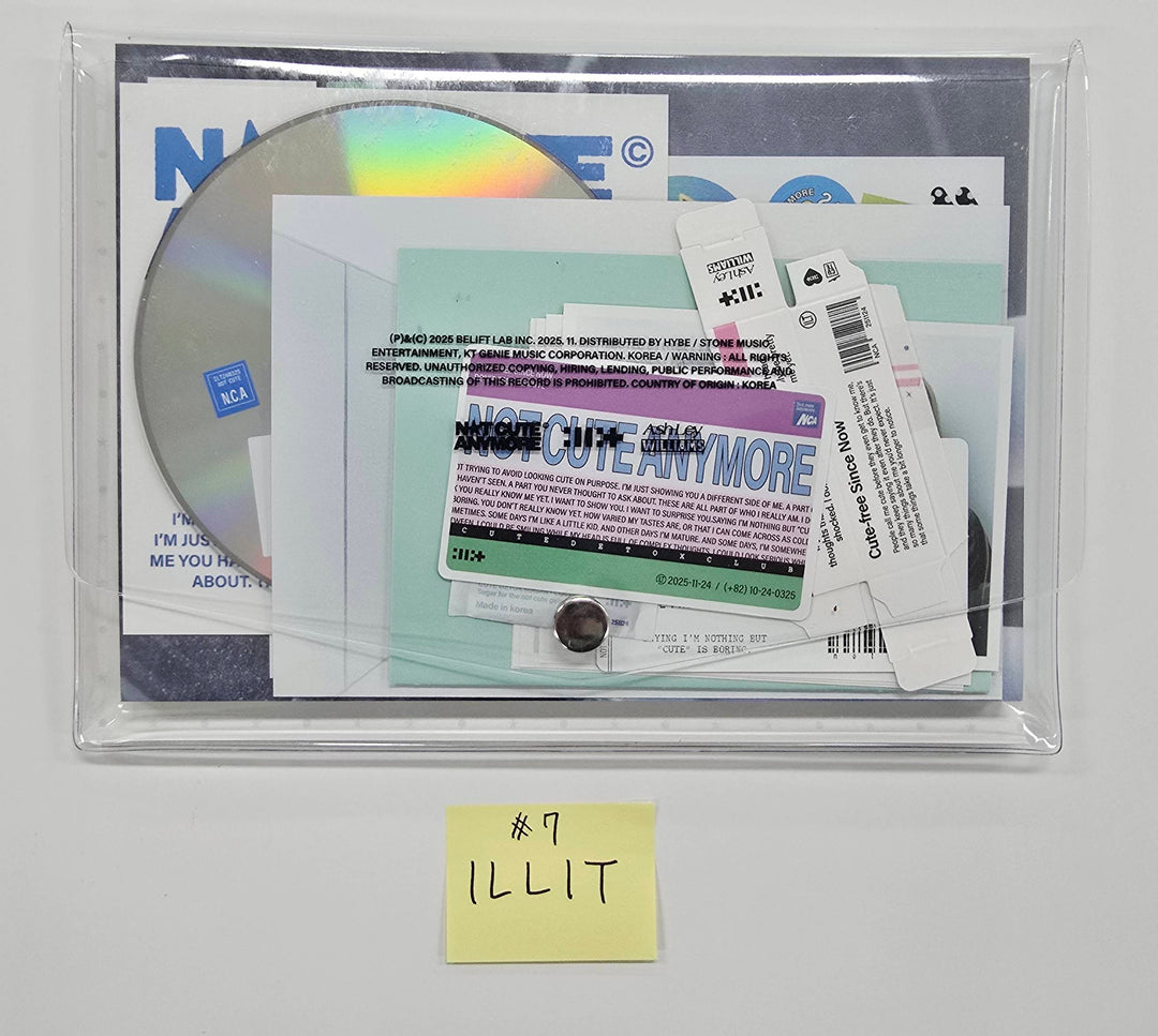 ILLIT "NOT CUTE ANYMORE" - Hand Autographed(Signed) Promo Album [25.12.8]