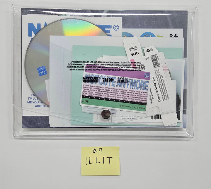 ILLIT "NOT CUTE ANYMORE" - Hand Autographed(Signed) Promo Album [25.12.8]