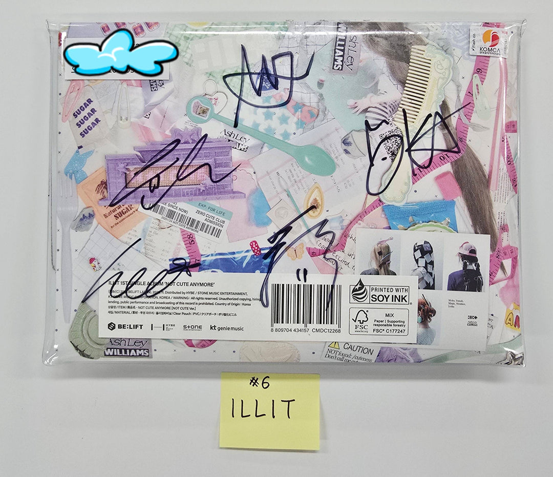 ILLIT "NOT CUTE ANYMORE" - Hand Autographed(Signed) Promo Album [25.12.8]