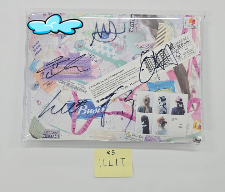 ILLIT "NOT CUTE ANYMORE" - Hand Autographed(Signed) Promo Album [25.12.8]