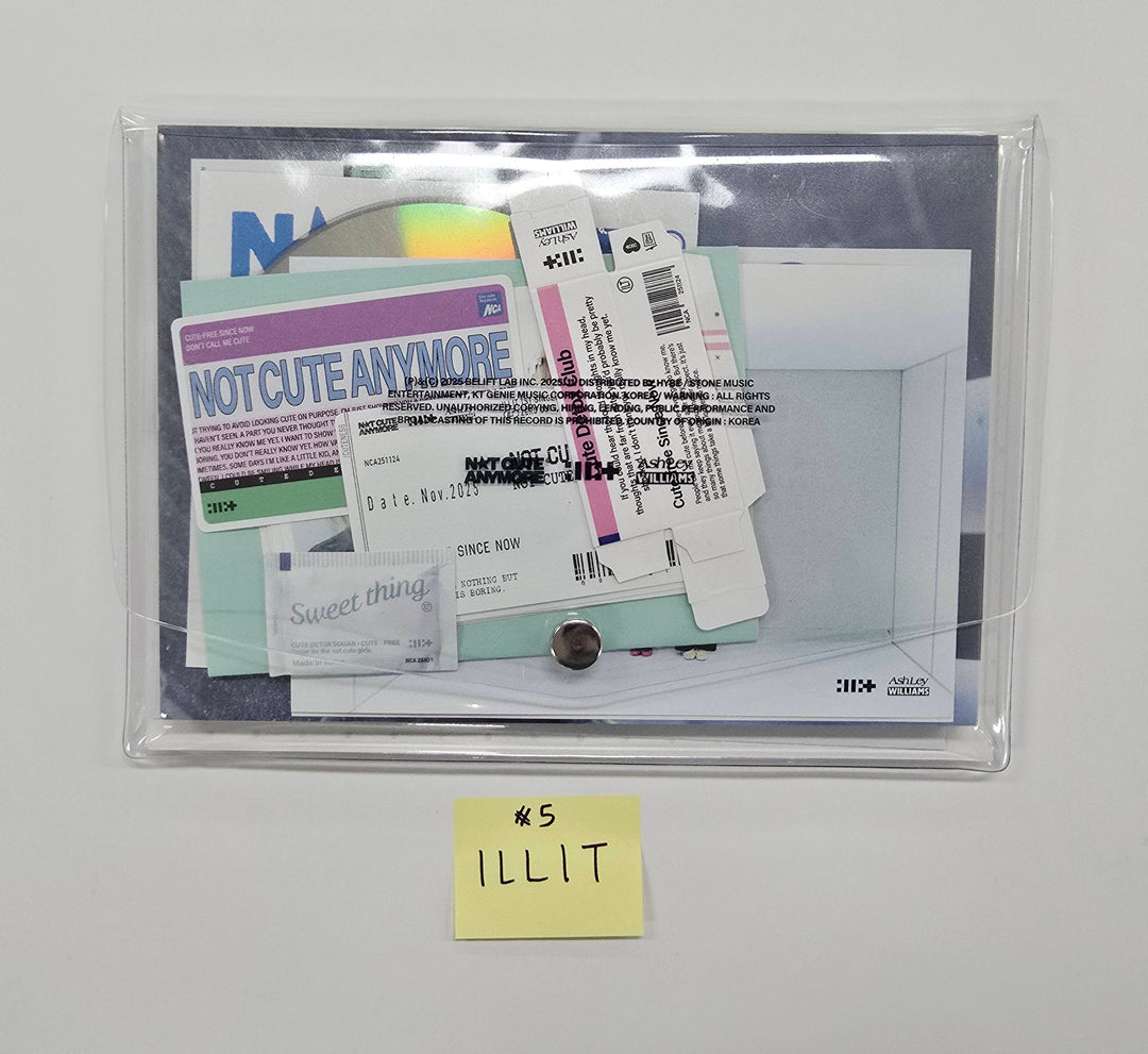 ILLIT "NOT CUTE ANYMORE" - Hand Autographed(Signed) Promo Album [25.12.8]