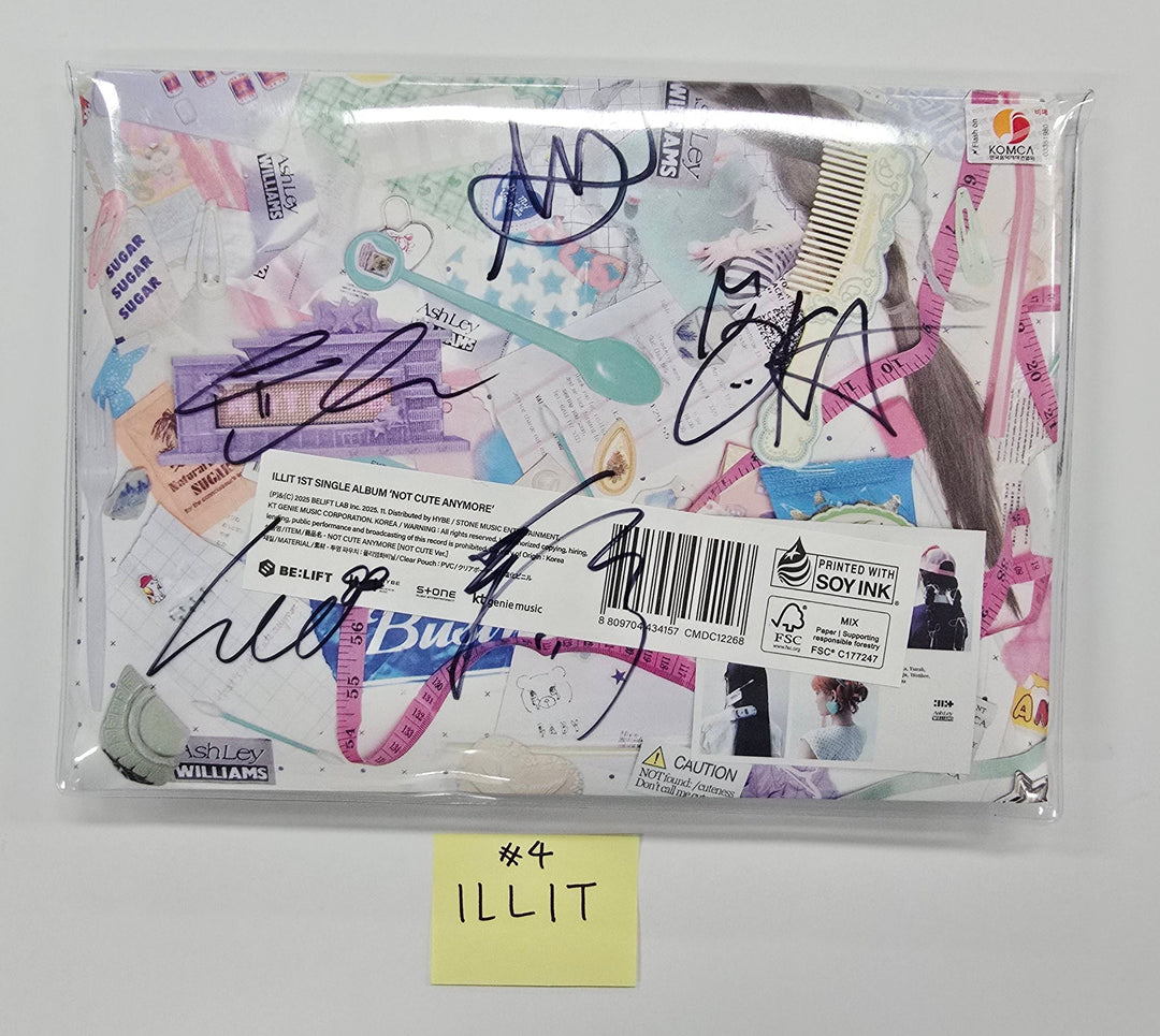 ILLIT "NOT CUTE ANYMORE" - Hand Autographed(Signed) Promo Album [25.12.8]