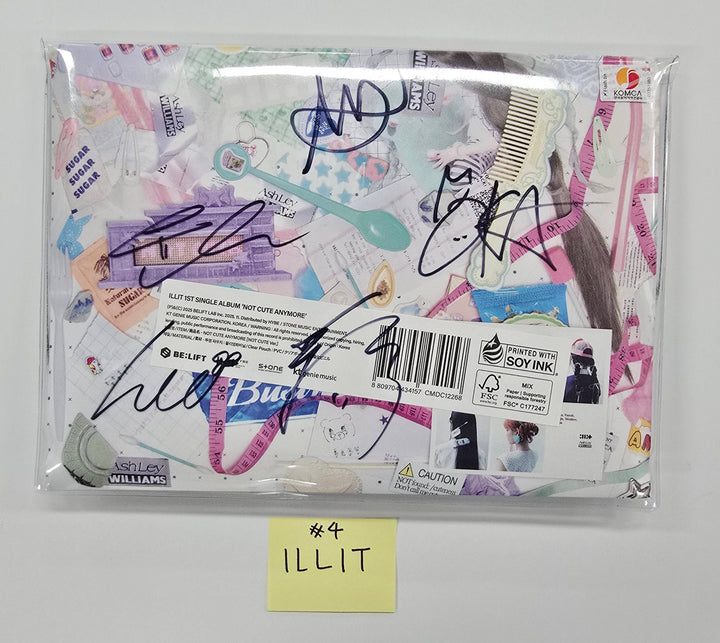 ILLIT "NOT CUTE ANYMORE" - Hand Autographed(Signed) Promo Album [25.12.8]