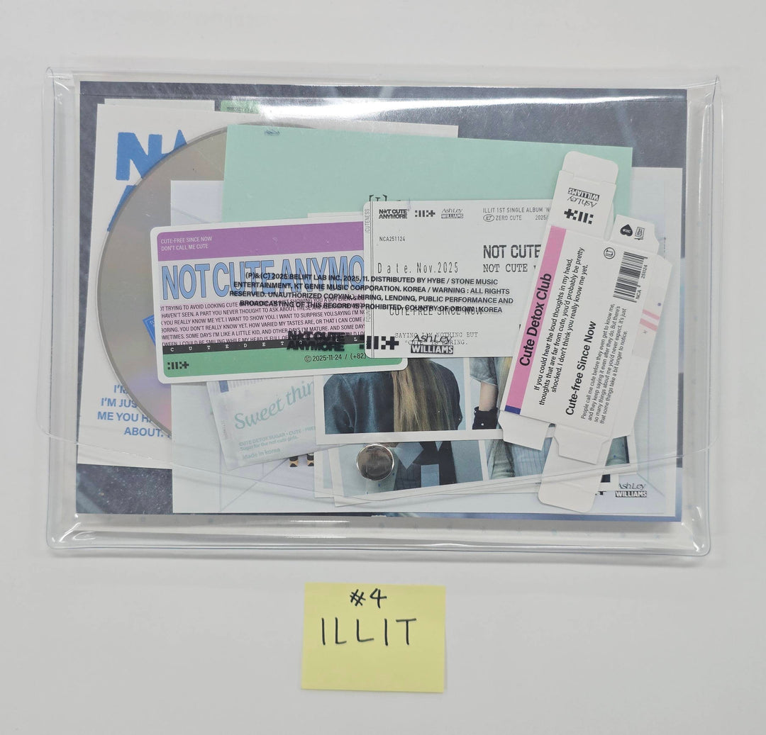ILLIT "NOT CUTE ANYMORE" - Hand Autographed(Signed) Promo Album [25.12.8]