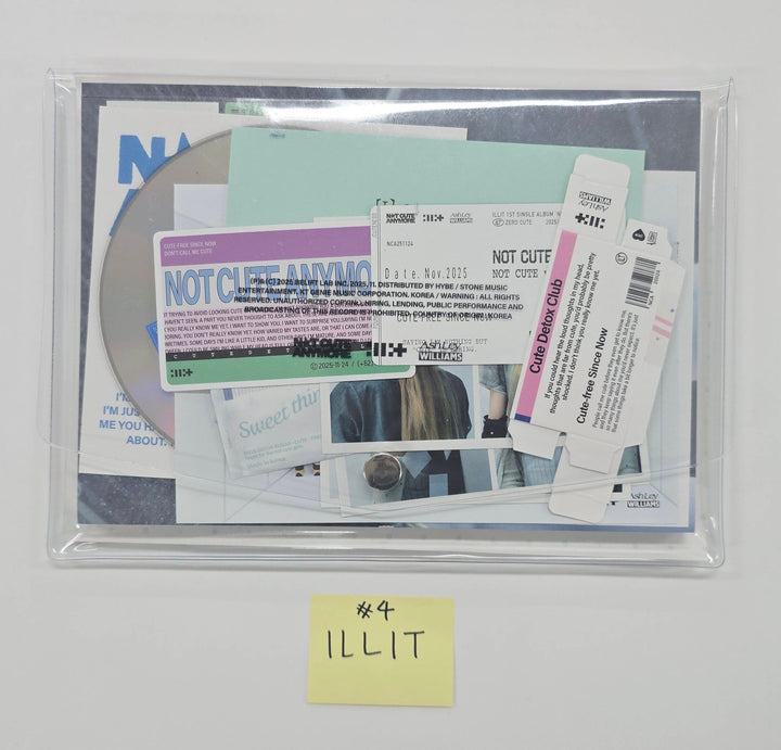 ILLIT "NOT CUTE ANYMORE" - Hand Autographed(Signed) Promo Album [25.12.8]