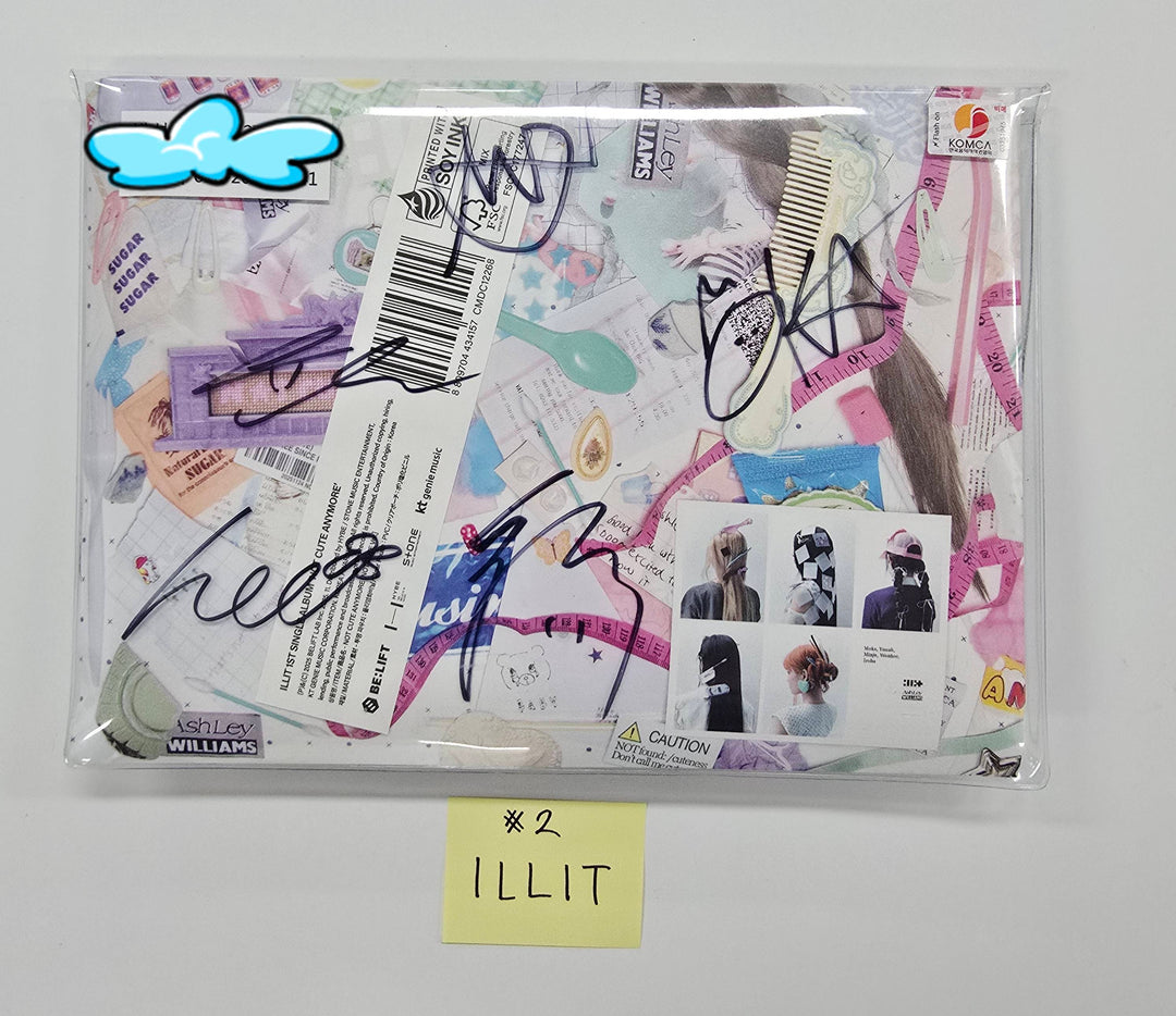 ILLIT "NOT CUTE ANYMORE" - Hand Autographed(Signed) Promo Album [25.12.8]