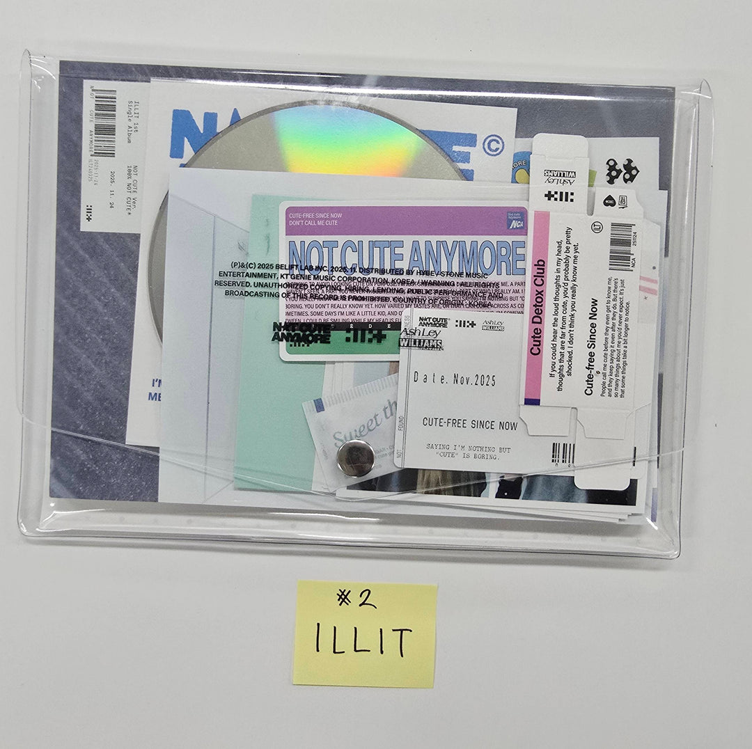 ILLIT "NOT CUTE ANYMORE" - Hand Autographed(Signed) Promo Album [25.12.8]