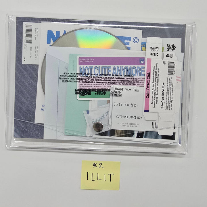 ILLIT "NOT CUTE ANYMORE" - Hand Autographed(Signed) Promo Album [25.12.8]