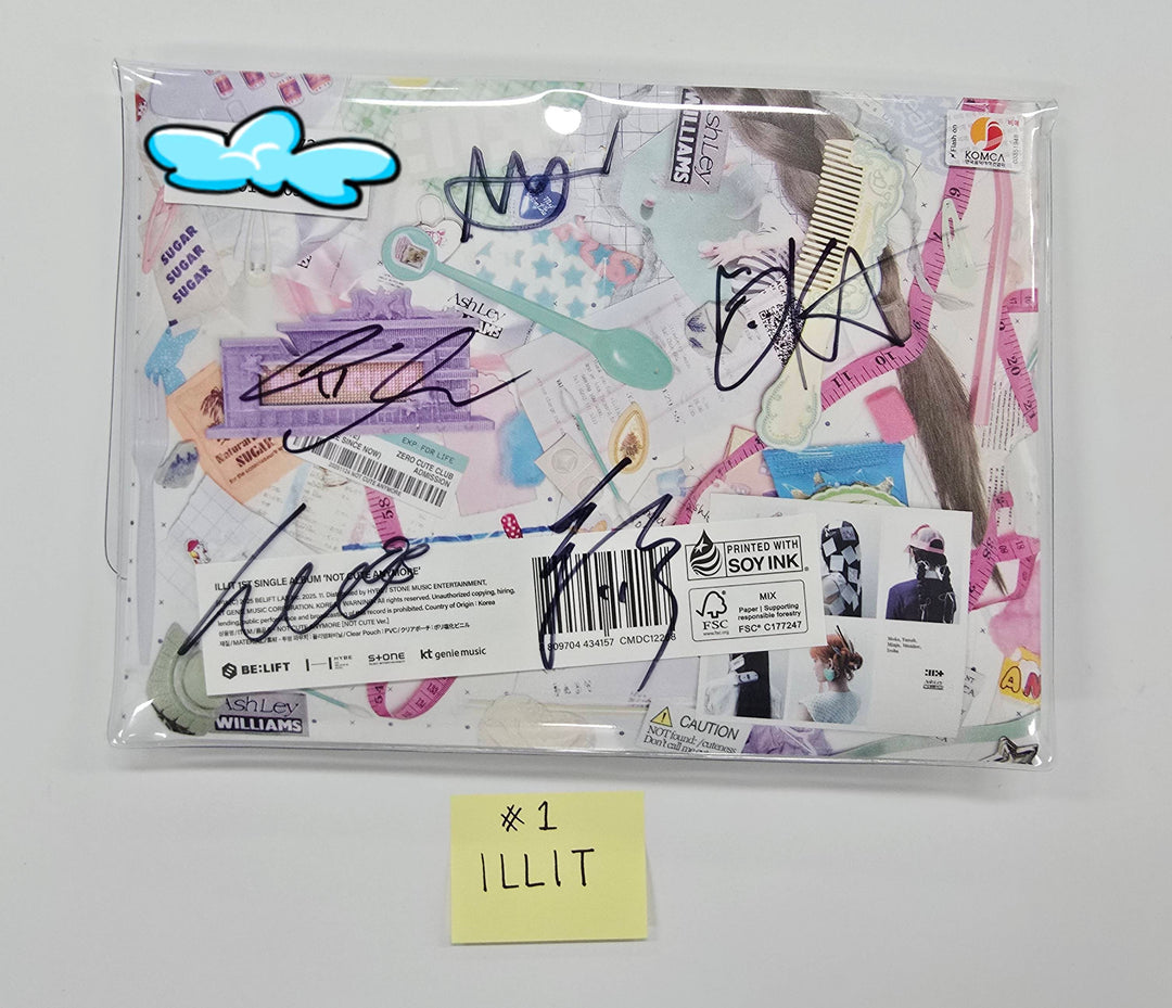 ILLIT "NOT CUTE ANYMORE" - Hand Autographed(Signed) Promo Album [25.12.8]
