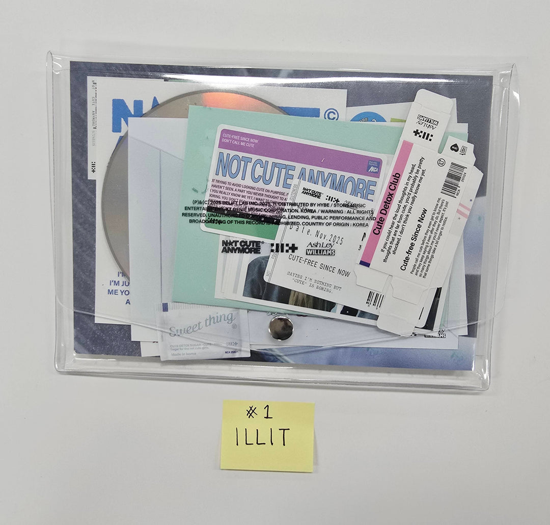 ILLIT "NOT CUTE ANYMORE" - Hand Autographed(Signed) Promo Album [25.12.8]