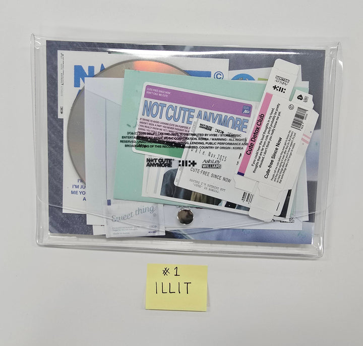 ILLIT "NOT CUTE ANYMORE" - Hand Autographed(Signed) Promo Album [25.12.8]