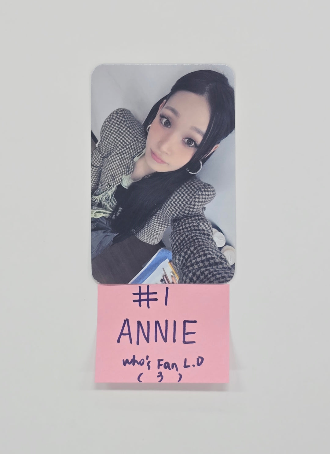 ALLDAY PROJECT The 1st EP Album "ALLDAY PROJECT" - Who's Fan Lucky Draw Event Photocard [25.12.09]