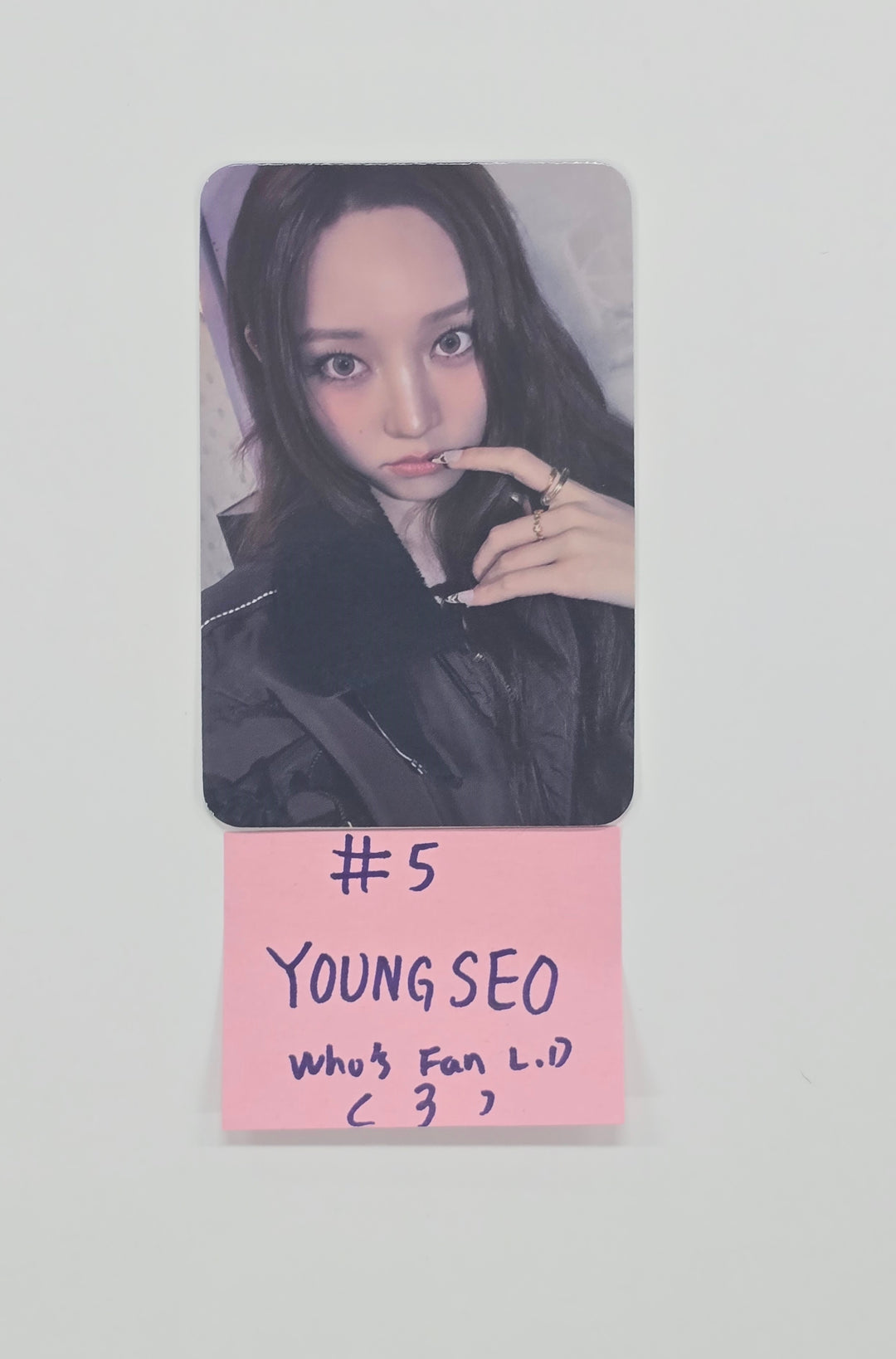 ALLDAY PROJECT The 1st EP Album "ALLDAY PROJECT" - Who's Fan Lucky Draw Event Photocard [25.12.09]