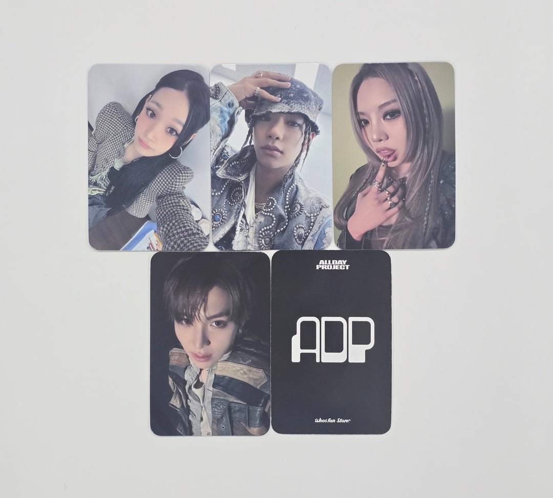 ALLDAY PROJECT The 1st EP Album "ALLDAY PROJECT" - Who's Fan Lucky Draw Event Photocard [25.12.09]