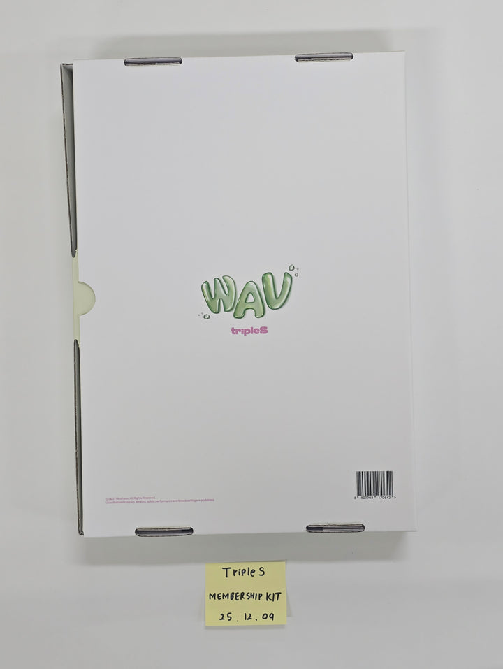 TripleS  - Official Fanclub "WAV" 2ND  MEMBERSHIP KIT [25.12.09]