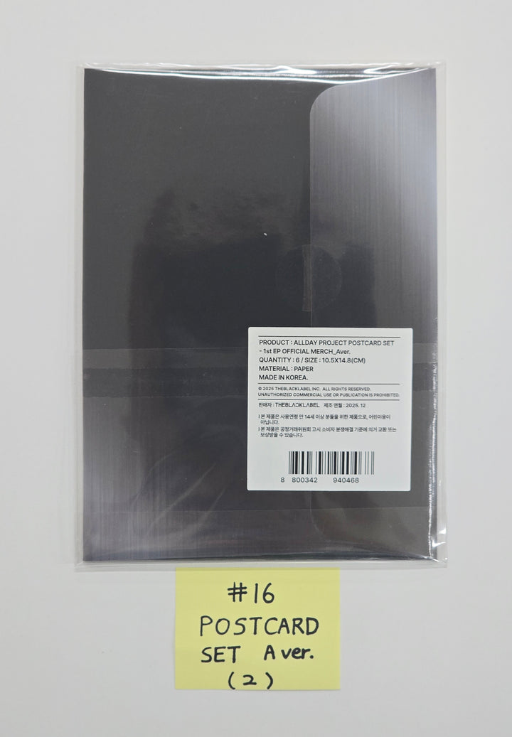 ALLDAY PROJECT The 1st EP Album 'ALLDAY PROJECT' - POP-UP STORE MD  [25.12.09]