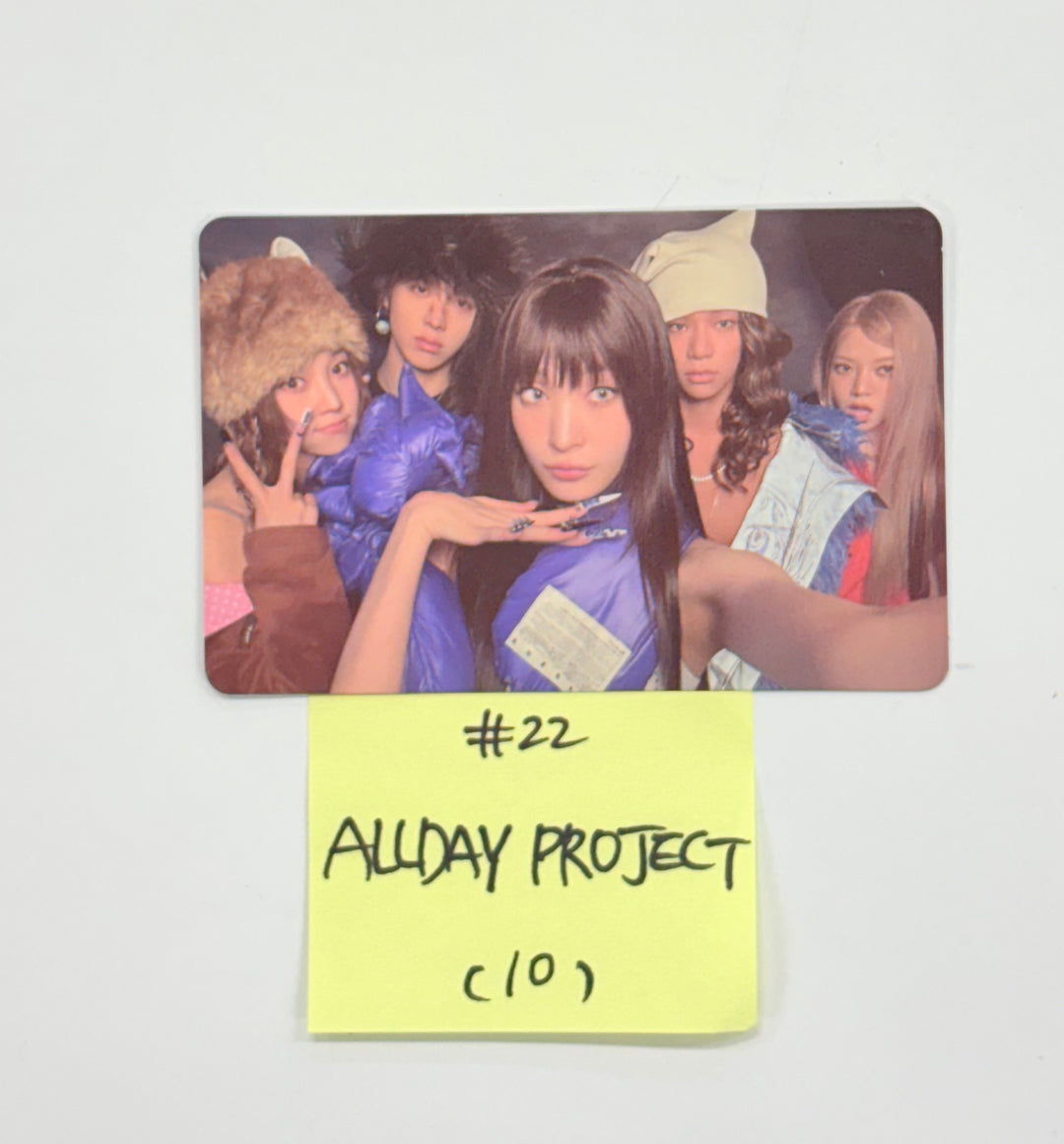 ALLDAY PROJECT The 1st EP Album 'ALLDAY PROJECT' - Photocard (Photobook ver.) [25.12.09]