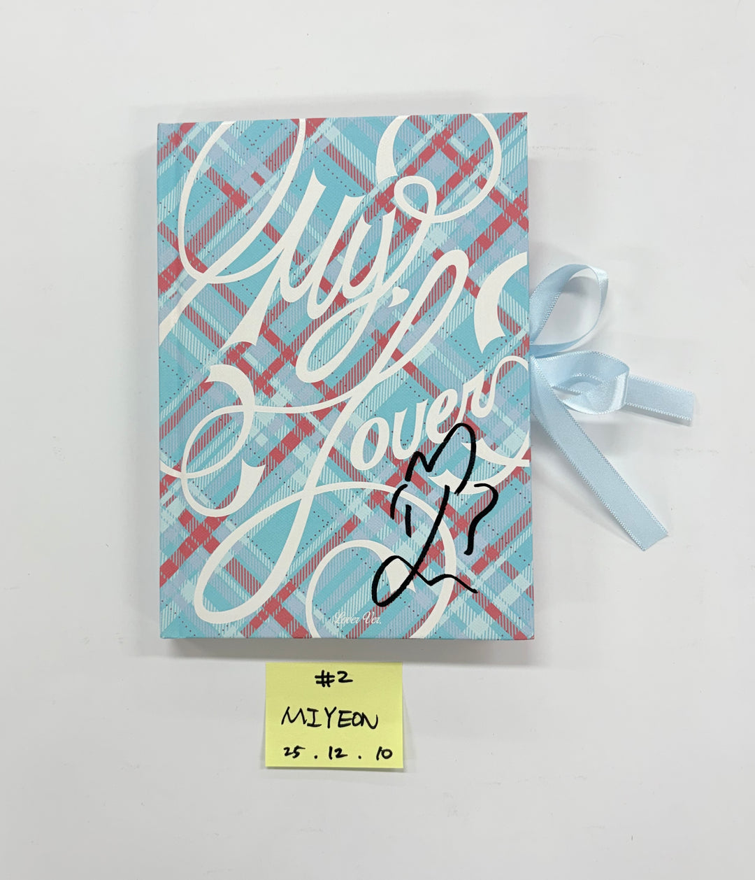 MIYEON (of I-dle) "MY, Lover" - Hand Autographed(Signed) Promo Album [25.12.10]