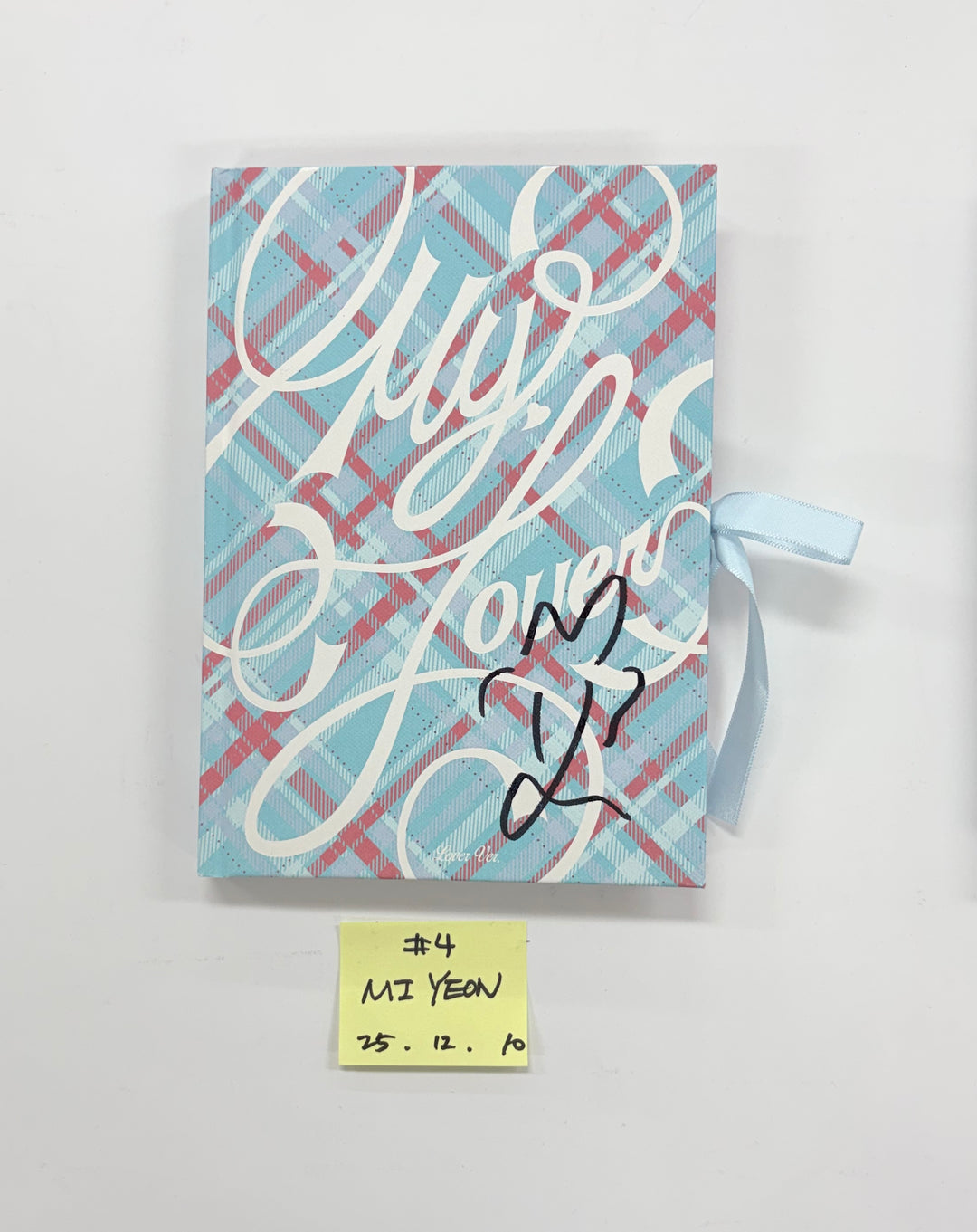 MIYEON (of I-dle) "MY, Lover" - Hand Autographed(Signed) Promo Album [25.12.10]