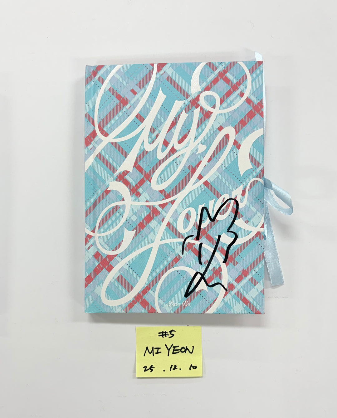 MIYEON (of I-dle) "MY, Lover" - Hand Autographed(Signed) Promo Album [25.12.10]