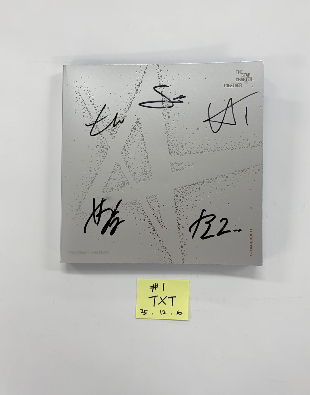 TXT "Star Chapter: Together" - Hand Autographed(Signed) Promo Album [25.12.10]