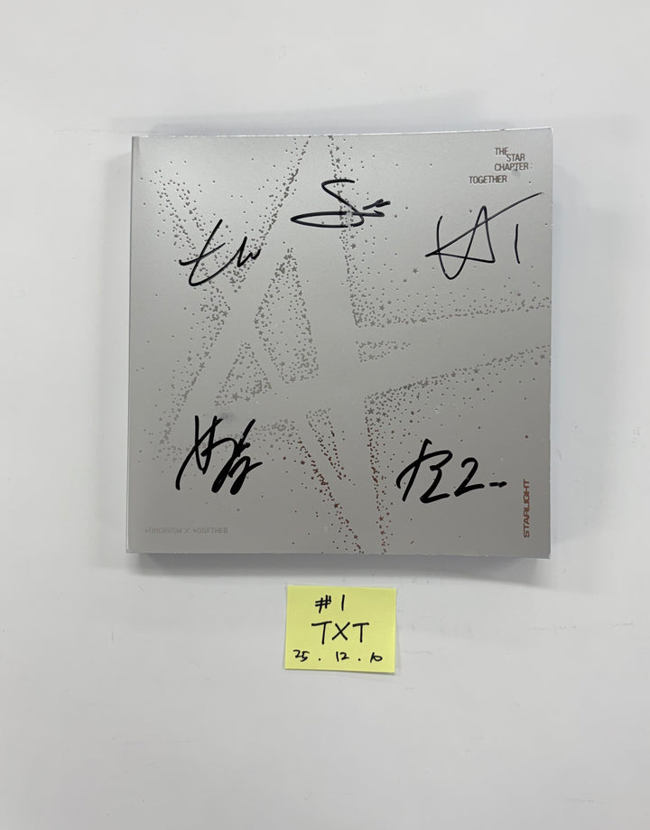 TXT "Star Chapter: Together" - Hand Autographed(Signed) Promo Album [25.12.10]