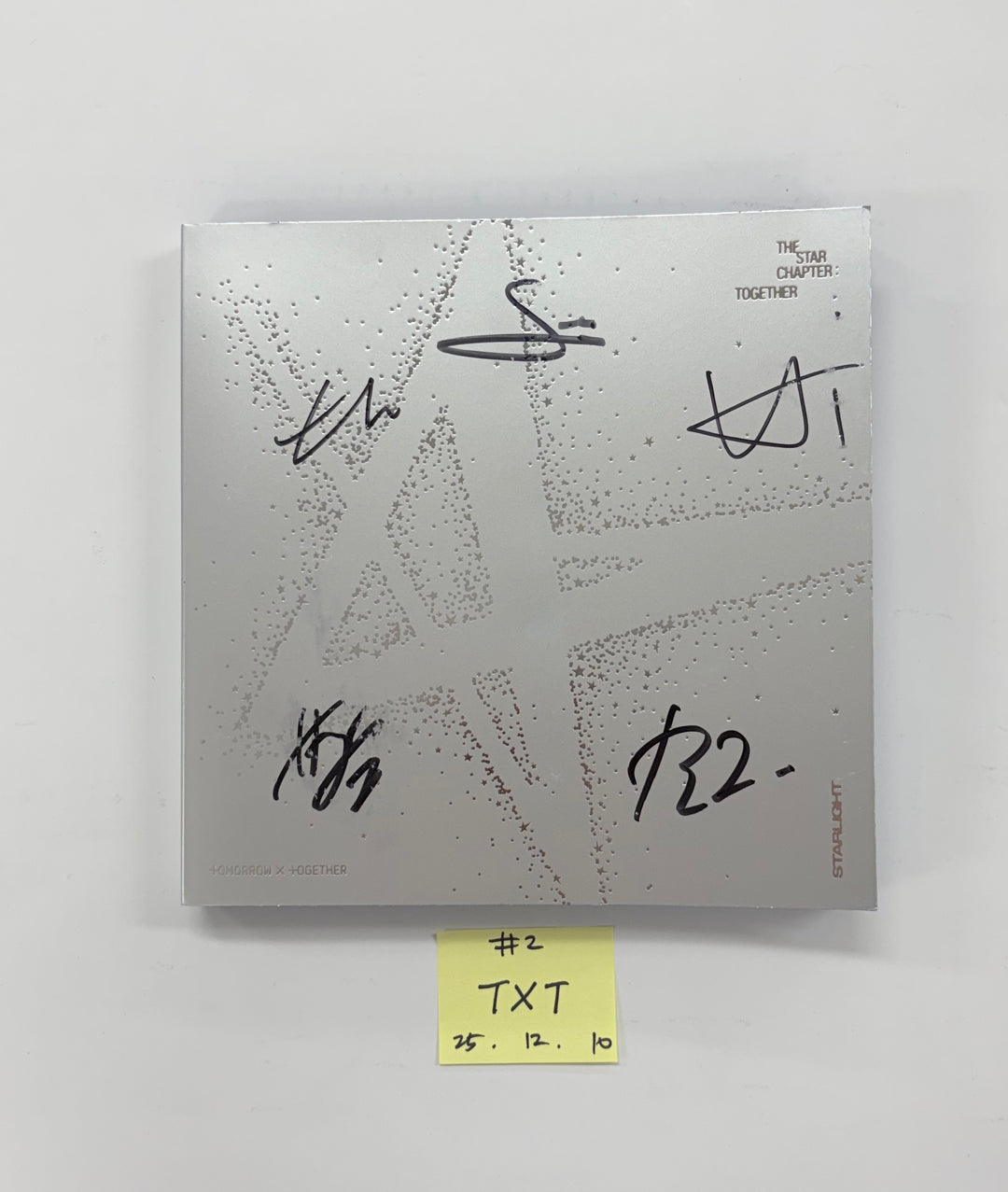 TXT "Star Chapter: Together" - Hand Autographed(Signed) Promo Album [25.12.10]