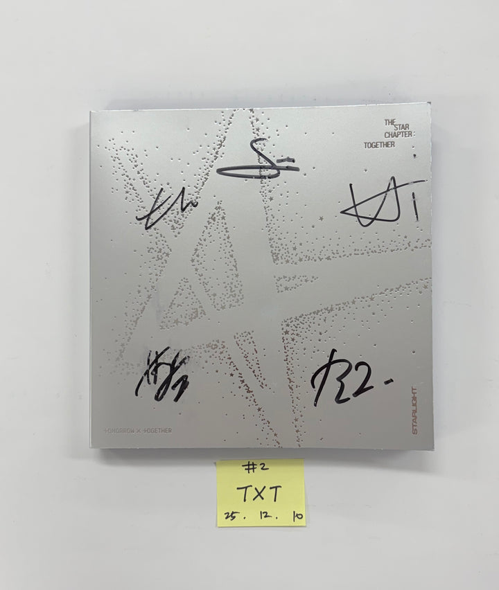TXT "Star Chapter: Together" - Hand Autographed(Signed) Promo Album [25.12.10]
