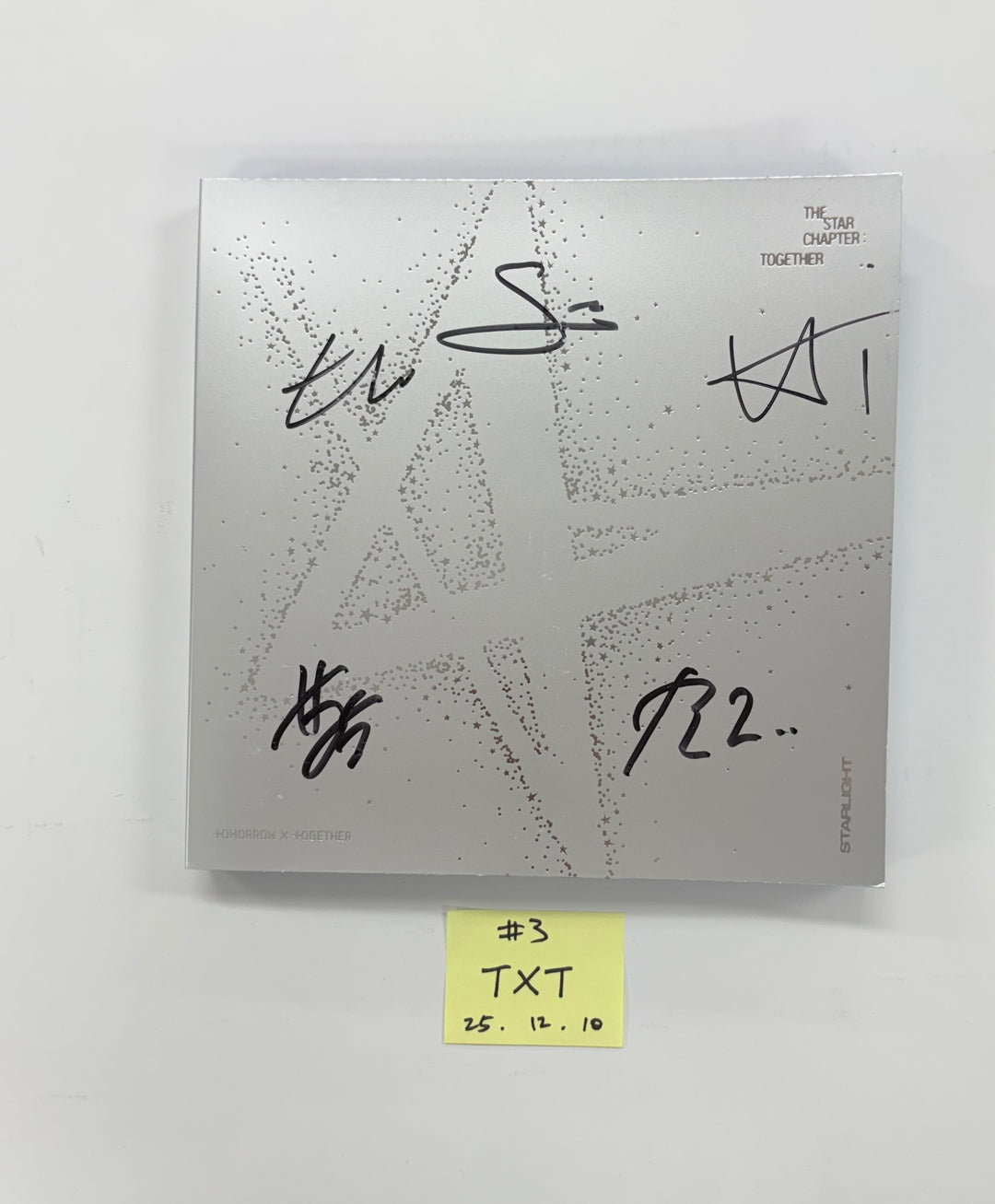 TXT "Star Chapter: Together" - Hand Autographed(Signed) Promo Album [25.12.10]