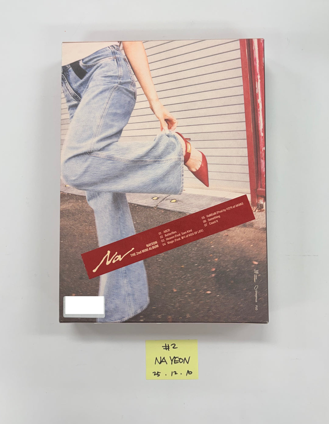 NAYEON (of TWICE) "NA" - Hand Autographed(Signed) Promo Album [25.12.10]