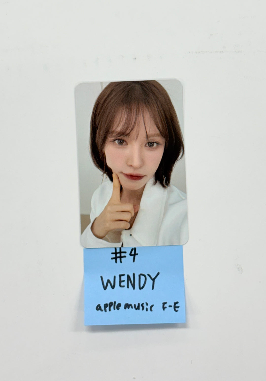 Wendy (Of Red Velvet) "Cerulean Verge" - Apple Music Fansign Event Photocard R2 [25.12.10]
