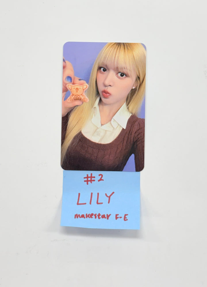 NMIXX "Blue Valentine" - Makestar Fansign Event Photocard (Platform Album POCAALBUM Ver.) R9 [25.12.10]
