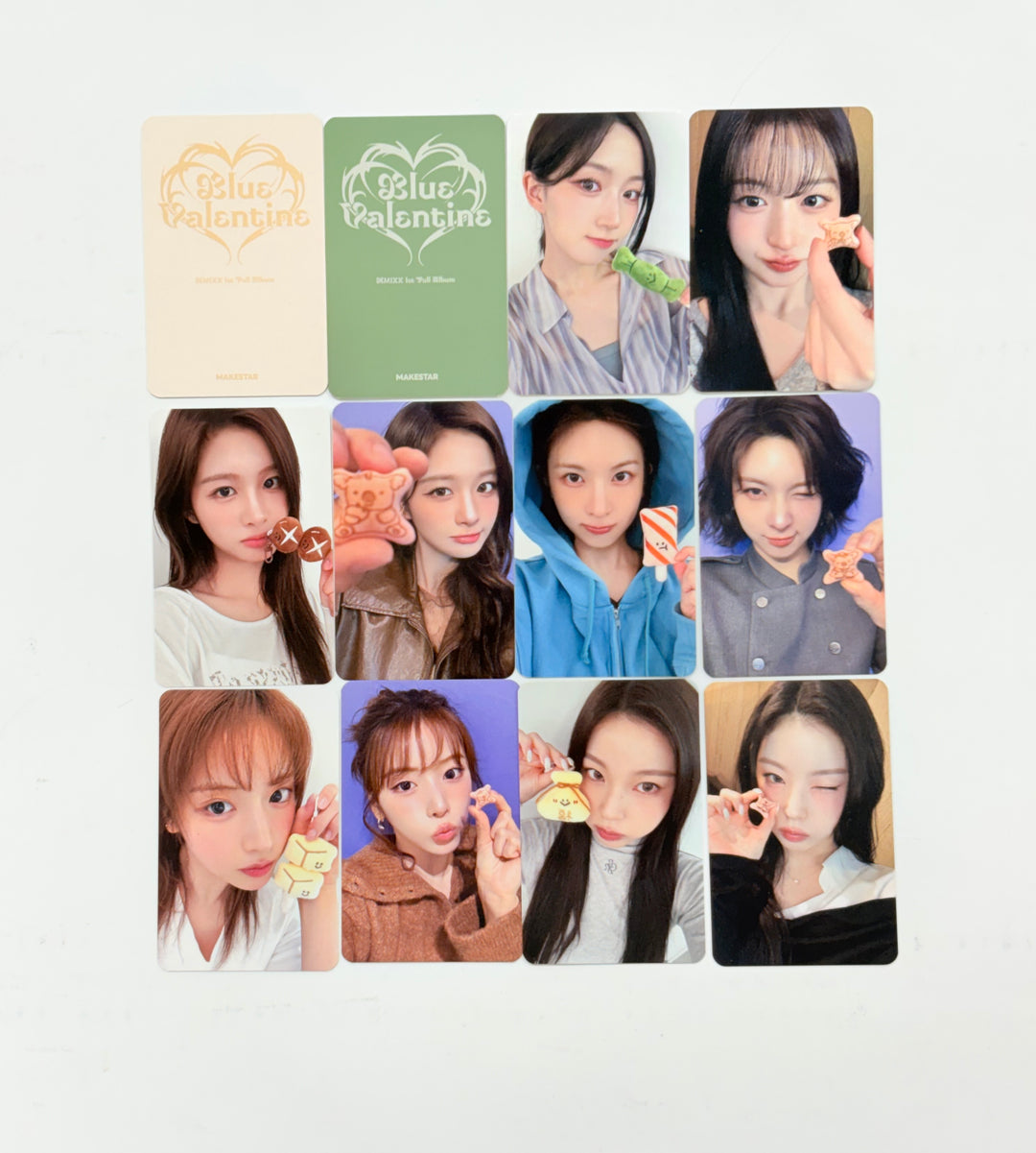 NMIXX "Blue Valentine" - Makestar Fansign Event Photocard (Platform Album POCAALBUM Ver.) R9 [25.12.10]