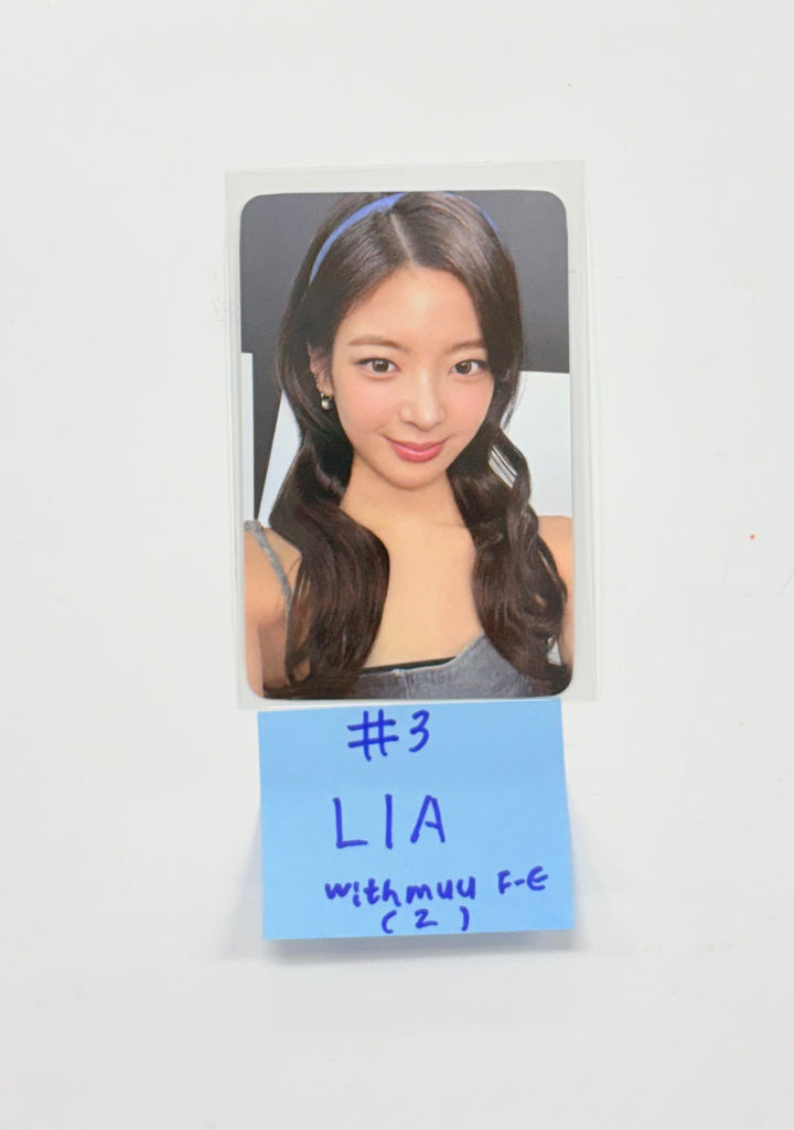 ITZY "TUNNEL VISION" - Withmuu Fansign Event Photocard (Rectocked 12/11)[25.12.10]