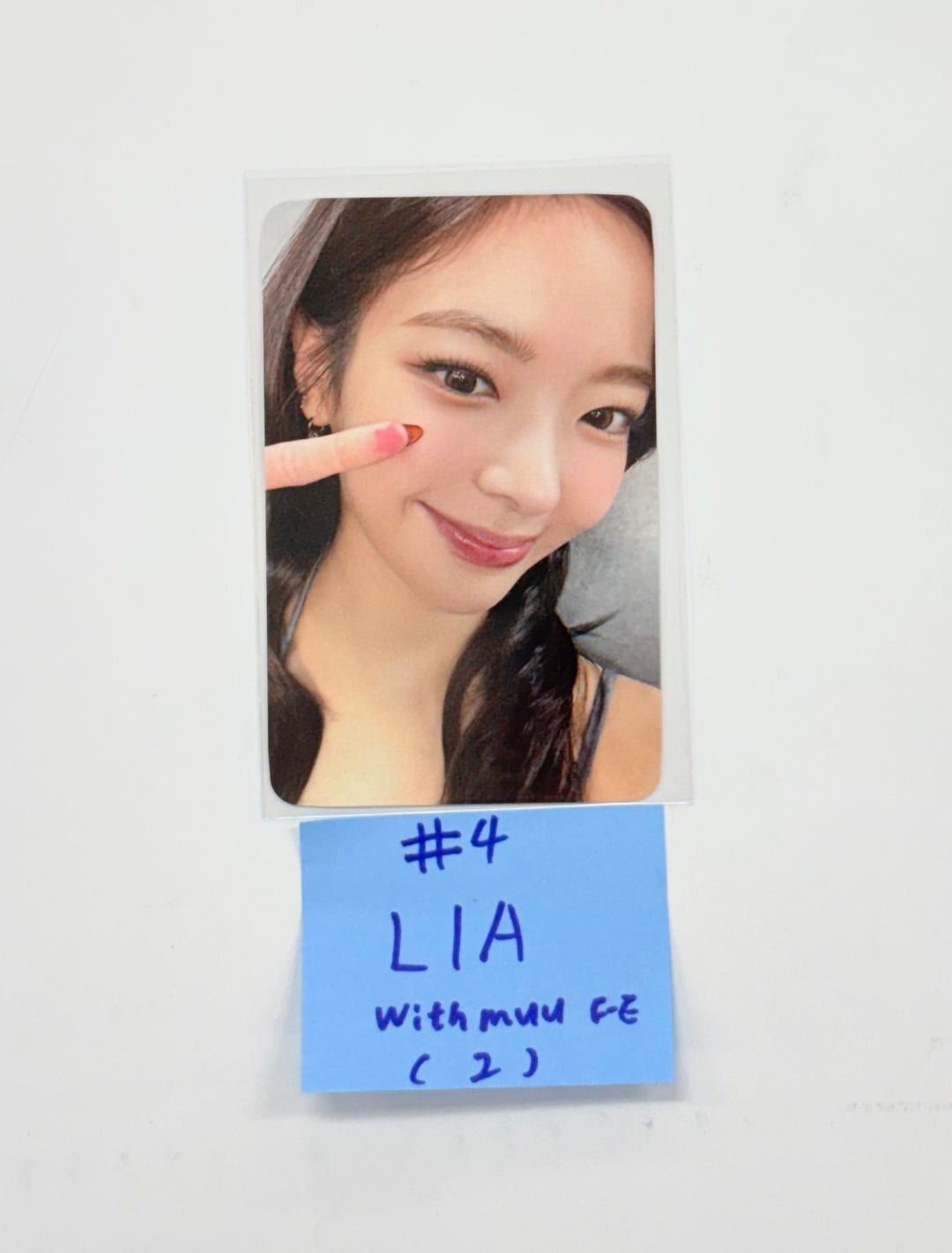 ITZY "TUNNEL VISION" - Withmuu Fansign Event Photocard (Rectocked 12/11)[25.12.10]