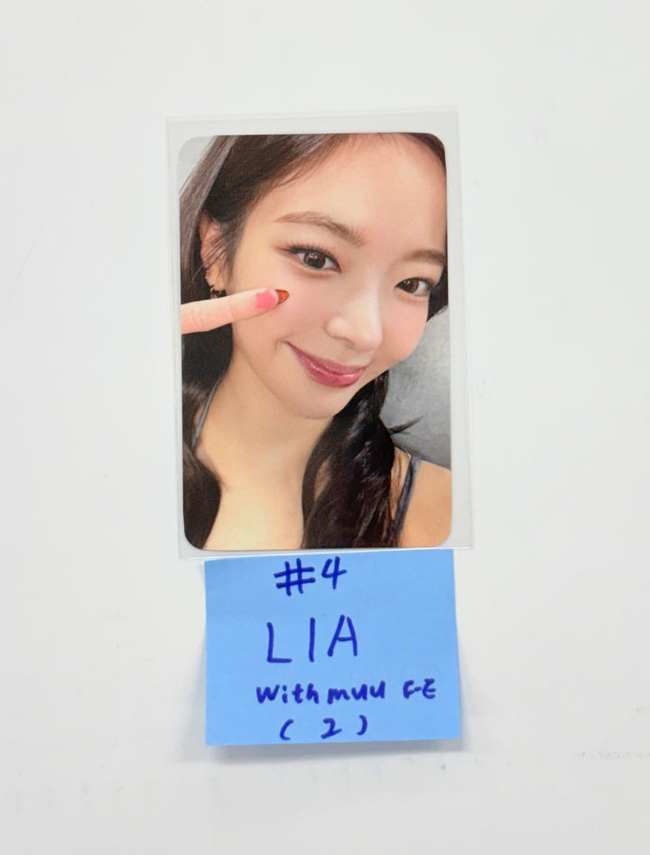 ITZY "TUNNEL VISION" - Withmuu Fansign Event Photocard (Rectocked 12/11)[25.12.10]