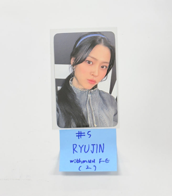 ITZY "TUNNEL VISION" - Withmuu Fansign Event Photocard (Rectocked 12/11)[25.12.10]