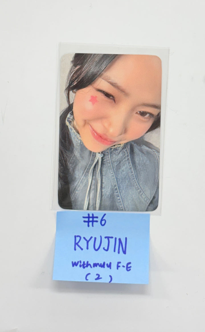 ITZY "TUNNEL VISION" - Withmuu Fansign Event Photocard (Rectocked 12/11)[25.12.10]