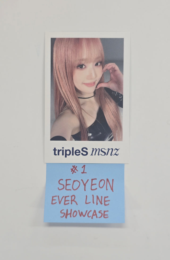 Triples_msnz "Beyond Beauty" - Everline Showcase Event Polaroid type Photocard (Objekt Music Album ver.) [25.12.10]