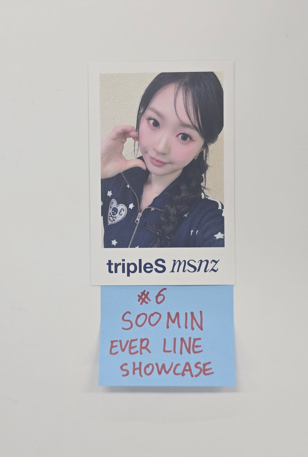 Triples_msnz "Beyond Beauty" - Everline Showcase Event Polaroid type Photocard (Objekt Music Album ver.) [25.12.10]