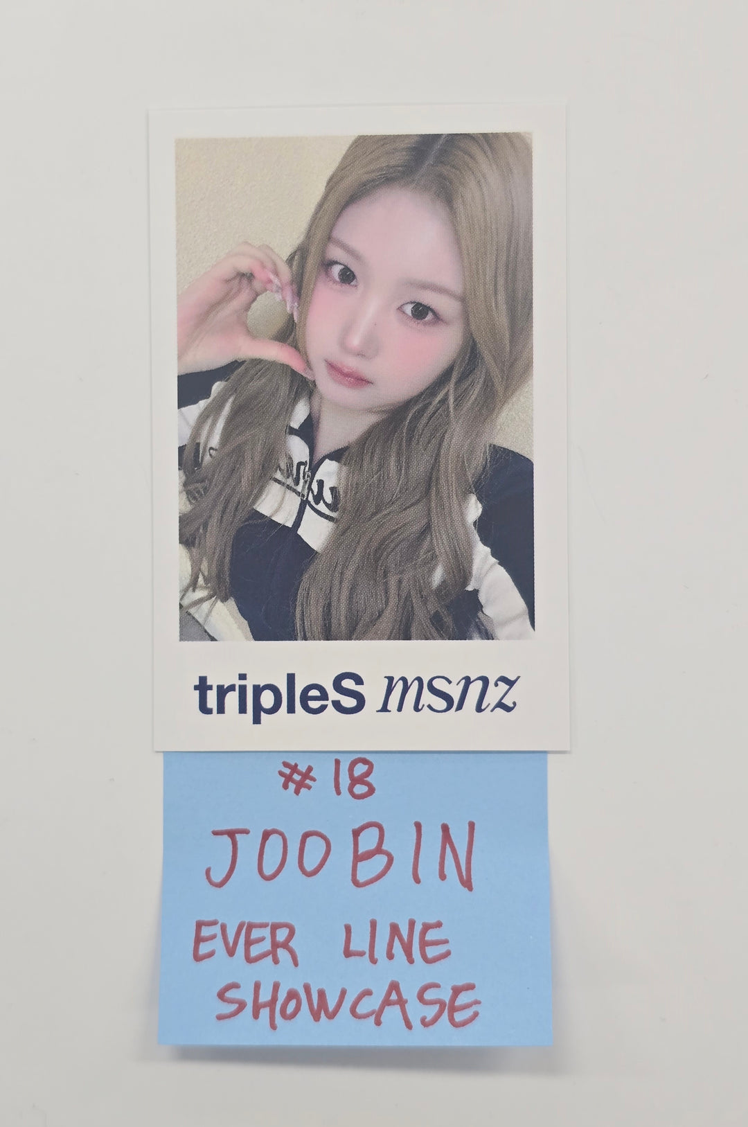 Triples_msnz "Beyond Beauty" - Everline Showcase Event Polaroid type Photocard (Objekt Music Album ver.) [25.12.10]