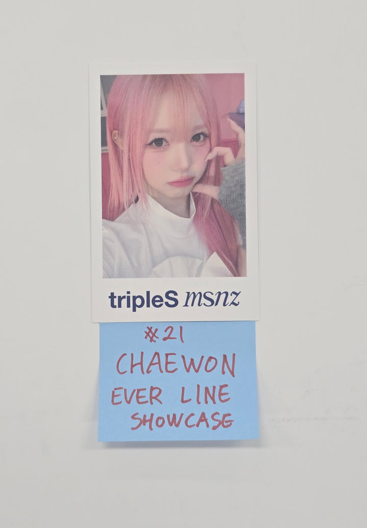 Triples_msnz "Beyond Beauty" - Everline Showcase Event Polaroid type Photocard (Objekt Music Album ver.) [25.12.10]